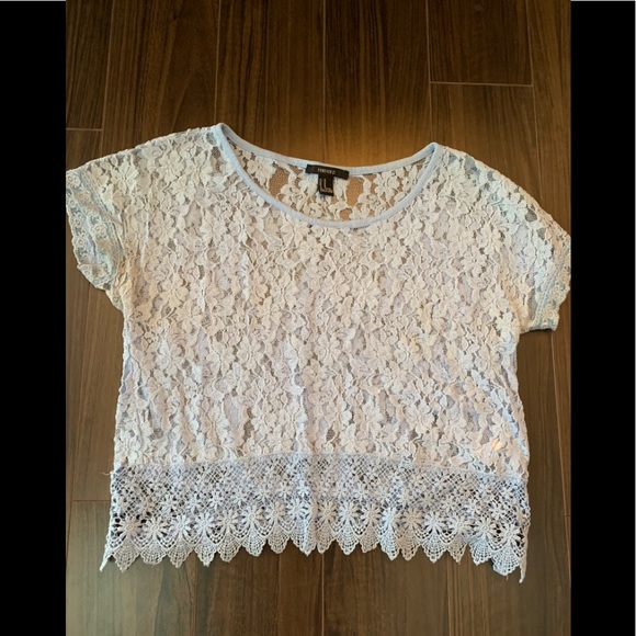 Women’s Lace T-Shirt - Picture 2 of 2